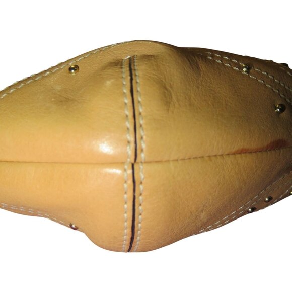 Coach 2005 Soho Studs & Swarovski Crystal Distressed Vachetta Leather Demi Bag - Picture 8 of 13